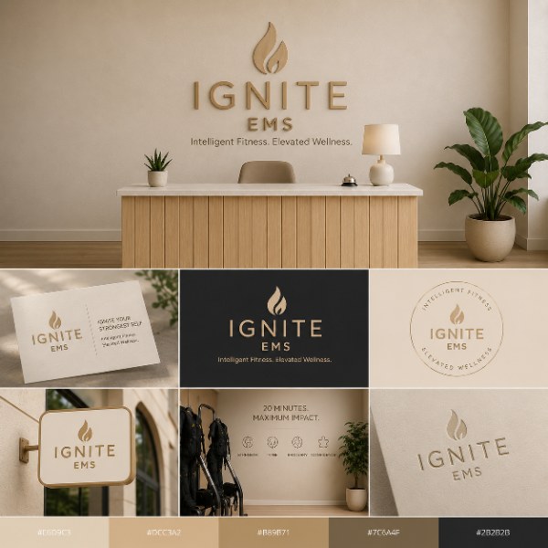 Ignite EMS Brand Architecture & Moodboard